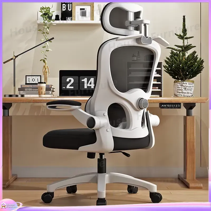 Gaming Esports Esports - Ergonomischer Gaming-Stuhl mit Verstellbarer Lendenwirbelstütze, Kopfstütze