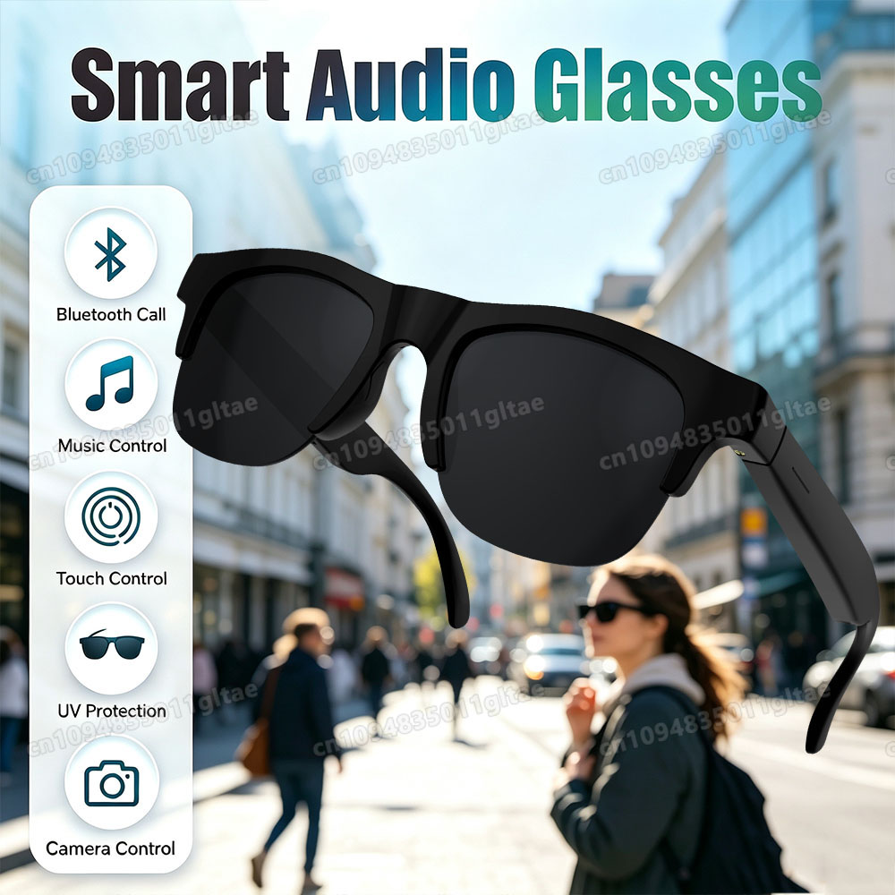Gaming Esports Esports - NEUE Smart-Brille V5.3 Bluetooth-Anruf Hochwertige Kopfhörer