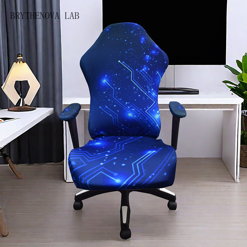 Esports Gaming Hotel - Elastischer Gaming-Stuhlbezug für Internetcafés, Computerstühle, E-Sports,