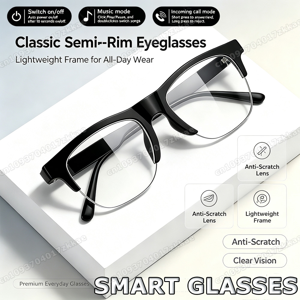 Esports Gaming Remote - NEUE Smart-Brille mit Touch-Steuerung, Bluetooth-Musikplayer, Sonnenbrille