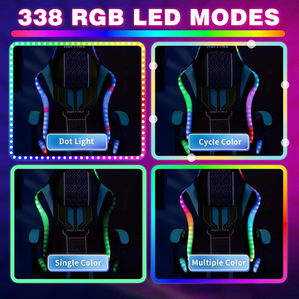 Gaming-Stuhl mit LED-Beleuchtu – Rgb Gaming Chair Bewertung und Preis
