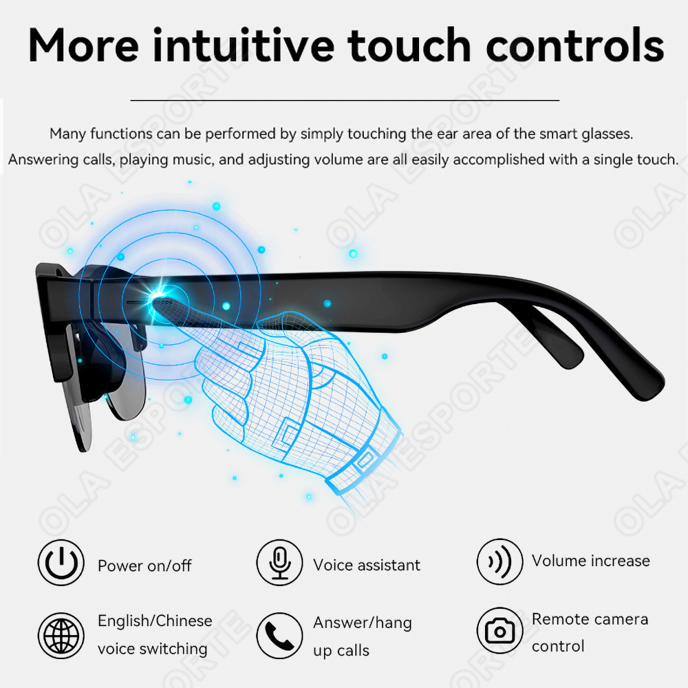 NEUE Smart-Brille V5.3 Bluetoo – Gaming Esports Esports Bewertung und Preis