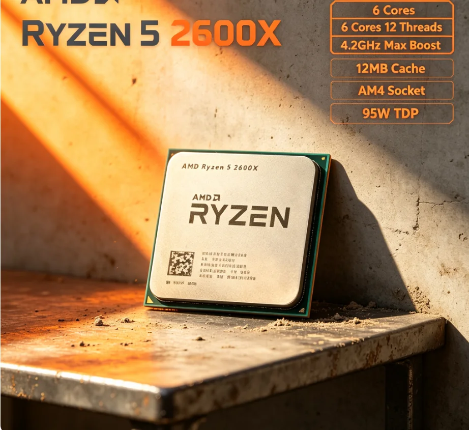 AMD R5 2600X 12nm AM4 Desktop- – Gaming Esports Esports Bewertung und Preis